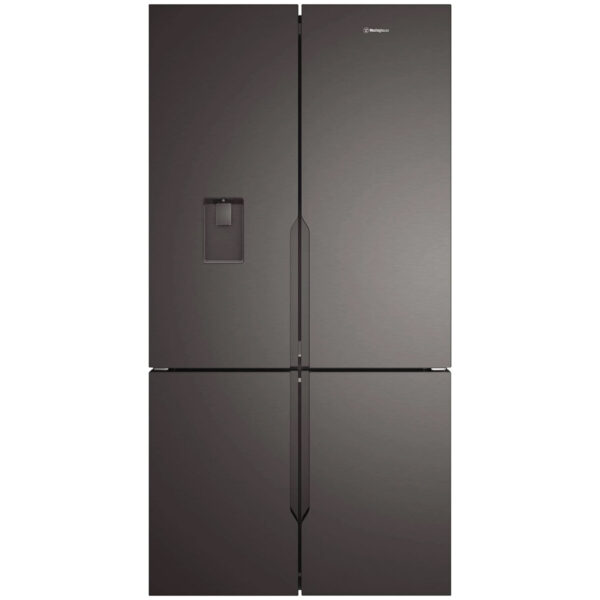 Westinghouse 564L French Quad Door Refrigerator with Water Dispenser Matte Black - Image 6