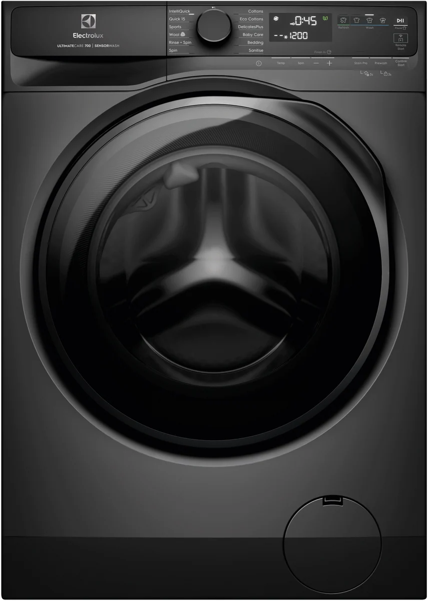 Electrolux 12kg Front Load Washing Machine UltimateCare- Dark Onyx