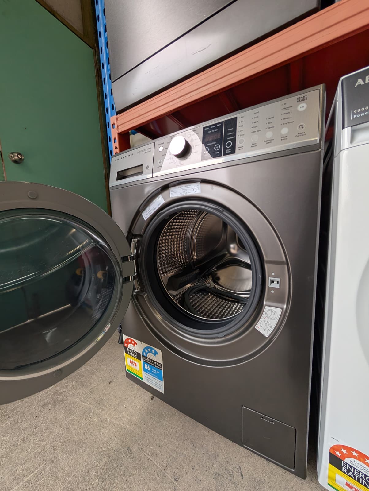 Fisher& Paykel 10kg Series 9 Front Loader Washer Steam Care - Image 6