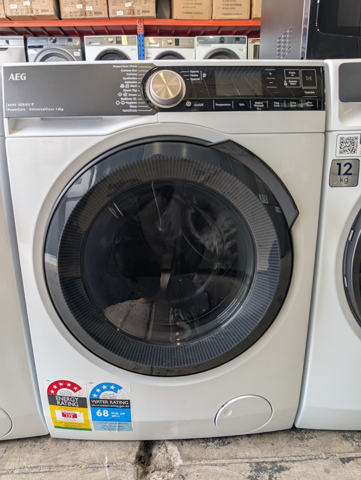 AEG 8kg 8000 Series Front Load Washing Machine - Image 5
