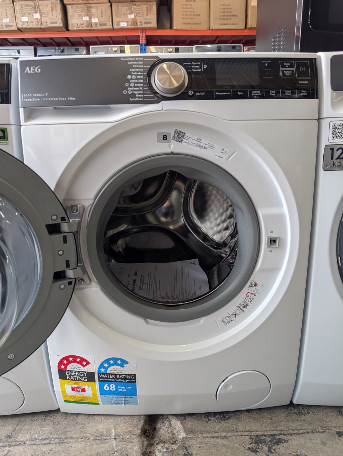 AEG 8kg 8000 Series Front Load Washing Machine - Image 4